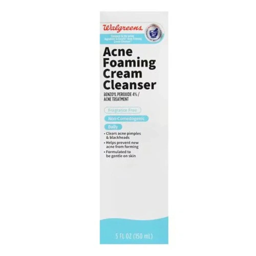 Acne Foaming Cream Cleanser 5 fl oz LOT of 2